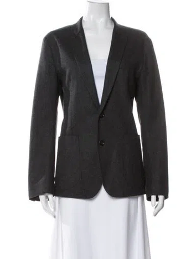 Pre-owned Dolce & Gabbana Wool Blazer In Gray