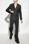 Dolce & Gabbana Wool Blazer In Grey