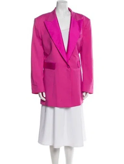 Pre-owned Dolce & Gabbana Wool Blazer In Pink