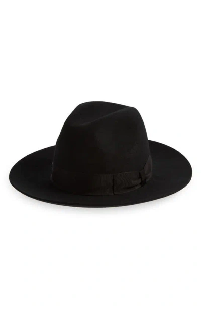 DOLCE & GABBANA DOLCE&GABBANA WOOL BLEND FELT FEDORA