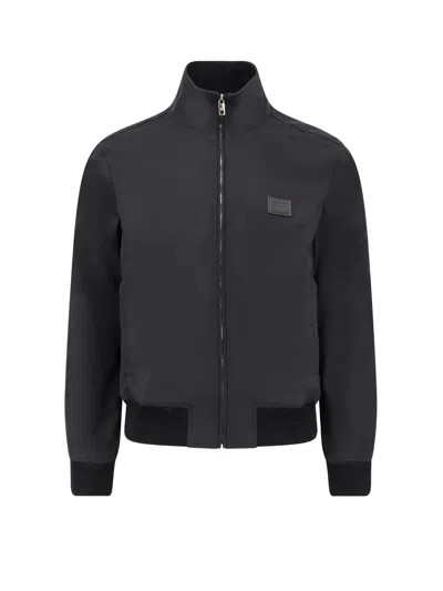 Dolce & Gabbana Men Wool Blend Jacket In Black
