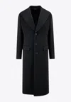 Dolce & Gabbana Men Virgin Wool Blend Flared Coat