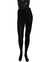 Dolce & Gabbana Black Wool Stretch Tights Stocking Socks In Black