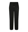 Dolce & Gabbana Logo-embroidered Track Pants In Black