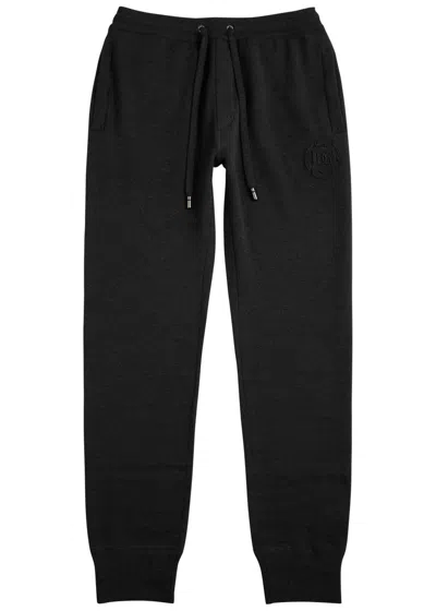 Dolce & Gabbana Wool-blend Sweatpants In Grey