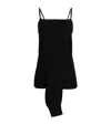 Dolce & Gabbana Wool-blend Tank Top In Black