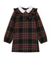Dolce & Gabbana Wool-blend Tartan Dress (8-12 Years)