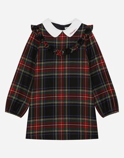 Dolce & Gabbana Abito Maniche Lunghe In Multicolor