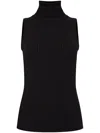 Dolce & Gabbana Wool-blend Top In Black