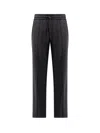 Dolce & Gabbana Wool Blend Trousers In Blue