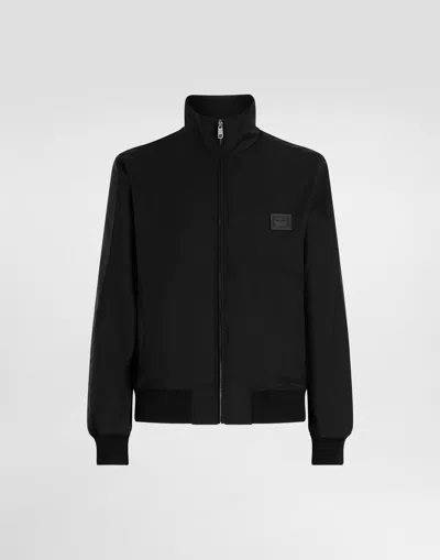 DOLCE & GABBANA WOOL CANVAS JACKET