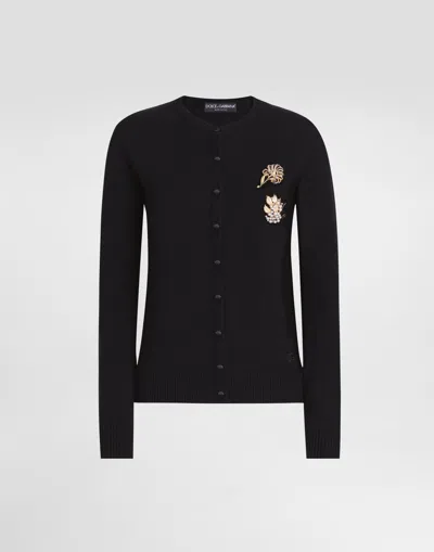 DOLCE & GABBANA WOOL CARDIGAN