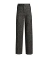 Dolce & Gabbana Wool Casual Pants In Multi