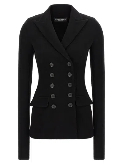 DOLCE & GABBANA DOLCE & GABBANA WOOL CLOTH BLAZER