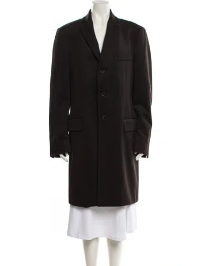 Pre-owned Dolce & Gabbana Wool Coat In Brown