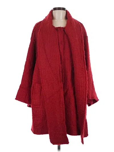 Pre-owned Dolce & Gabbana Wool Coat In Red