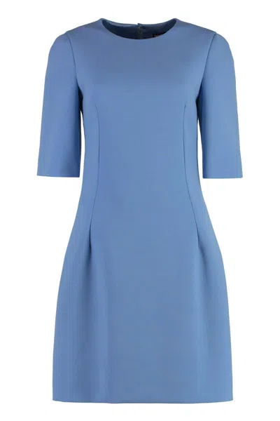 DOLCE & GABBANA DOLCE & GABBANA WOOL CREPE DRESS