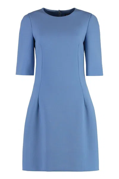 DOLCE & GABBANA DOLCE & GABBANA WOOL CREPE DRESS