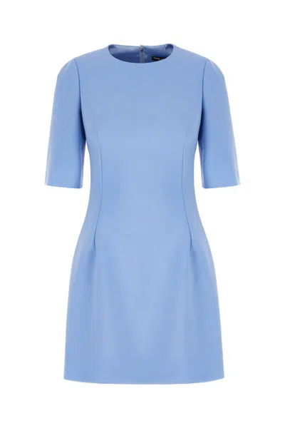 DOLCE & GABBANA DOLCE & GABBANA WOOL CREPE DRESS
