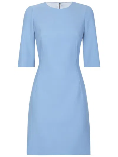 DOLCE & GABBANA DOLCE & GABBANA WOOL CREPE DRESS