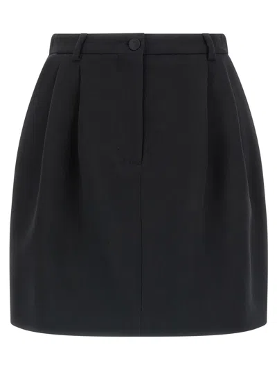 DOLCE & GABBANA DOLCE & GABBANA WOOL CRÊPE SKIRT