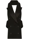 DOLCE & GABBANA WOOL DOUBLE-BREASTED VEST