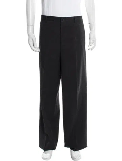 Pre-owned Dolce & Gabbana Wool Dress Pants In Black