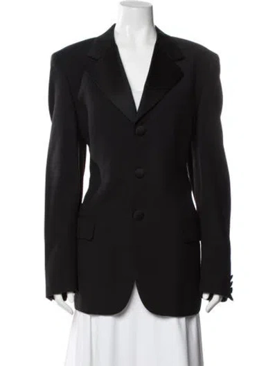 Pre-owned Dolce & Gabbana Wool Evening Jacket In Black