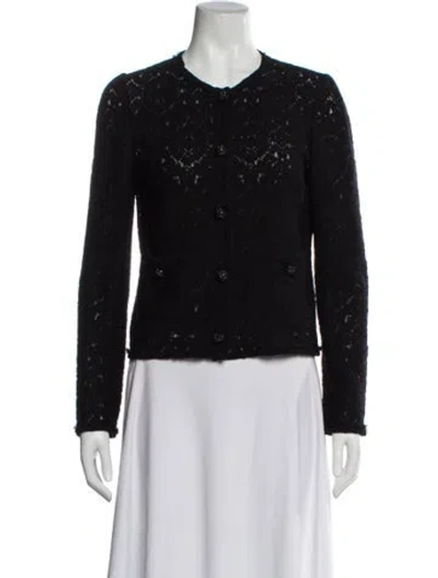 Pre-owned Dolce & Gabbana Wool Evening Jacket In Black