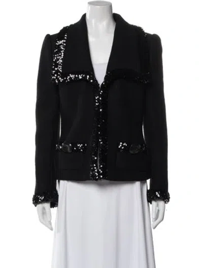 Pre-owned Dolce & Gabbana Wool Evening Jacket In Blue
