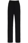 Dolce & Gabbana High-waisted Wool Gabardine Cigarette Pants In Black