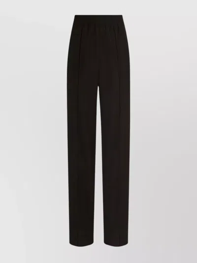 DOLCE & GABBANA WOOL GABARDINE JOGGERS TROUSERS