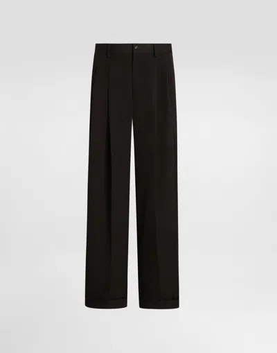 Dolce & Gabbana Tailored Trousers In Black