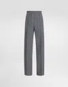 Dolce & Gabbana Dolce  Gabbana Pressed Crease Trousers In Gray