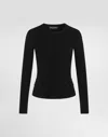 Dolce & Gabbana Wool Jacket In Black