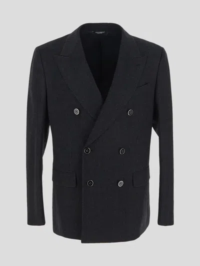 Dolce & Gabbana Man Blazer Black Size 46 Virgin Wool