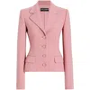 Dolce & Gabbana Tailored Single-breasted Jacket Flap Pockets