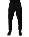 Dolce & Gabbana Black Cashmere Jogger Men Sweatpants Pants In Black