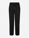 Dolce & Gabbana Wool Jogging Pants In Black