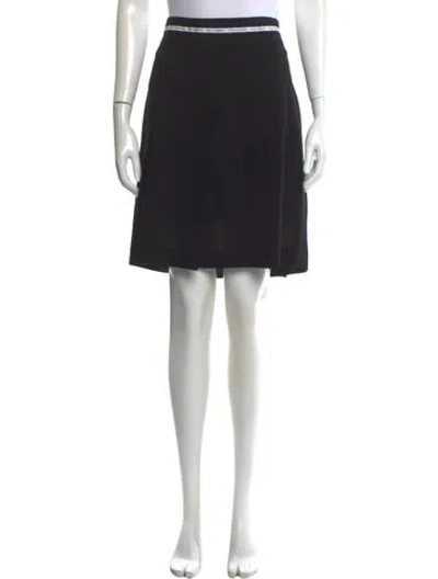 Pre-owned Dolce & Gabbana Wool Knee-length Skirt In Neutral