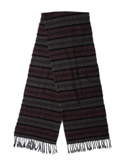 Pre-owned Dolce & Gabbana Wool Late 1980's - Early 1990's Scarf In Multi