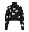 Dolce & Gabbana Intarsia-knit Logo Virgin Wool Jumper