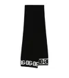 Dolce & Gabbana Wool Logo Scarf