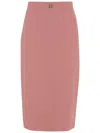 Dolce & Gabbana Midi Pencil Skirt In Pink