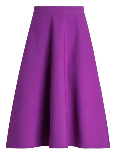 Dolce & Gabbana Wool Midi Skirt