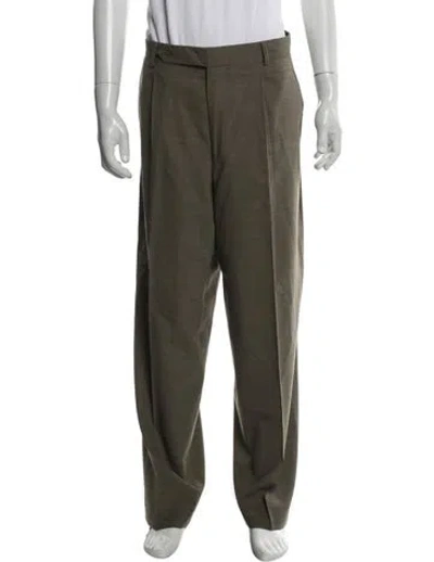 Pre-owned Dolce & Gabbana Wool Pants In Gray