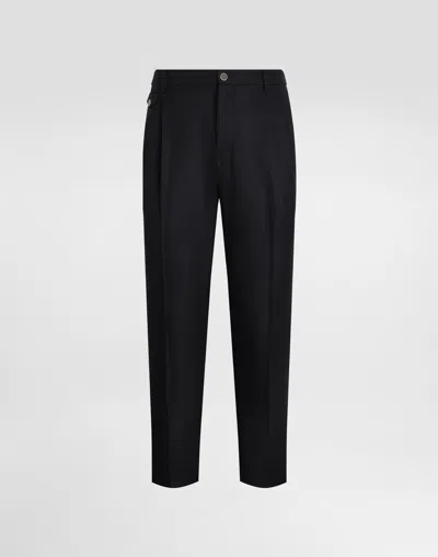 Dolce & Gabbana Tailored Trousers In Black
