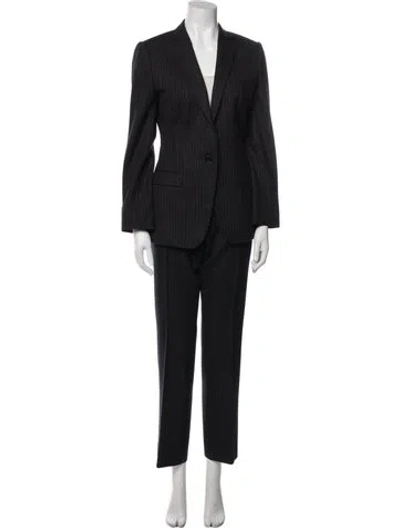 Pre-owned Dolce & Gabbana Wool Pantsuit In Blue
