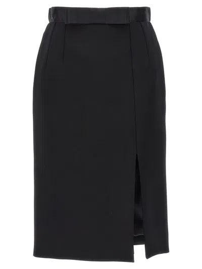 DOLCE & GABBANA DOLCE & GABBANA WOOL PENCIL SKIRT