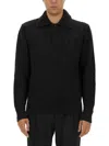 Dolce & Gabbana Poloshirt Mit Logo-stickerei In Black